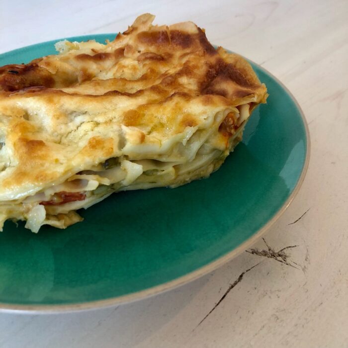 Lasagne con asparagi