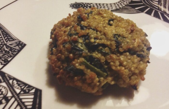 polpette di quinoa e verdure